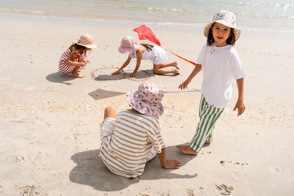 Aussie Sunset Wide Brim Bucket Hat