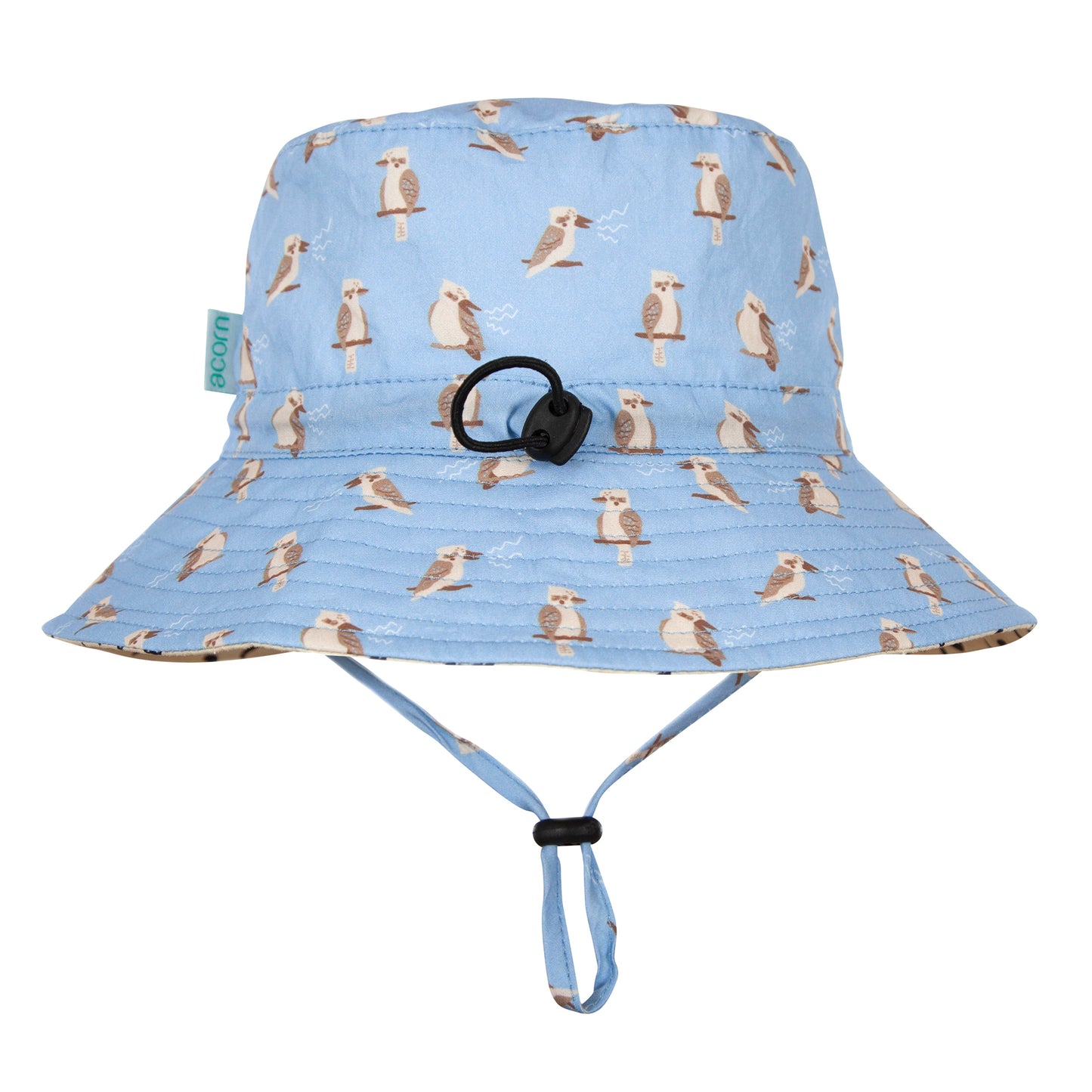 Kookaburra Wide Brim Bucket Hat