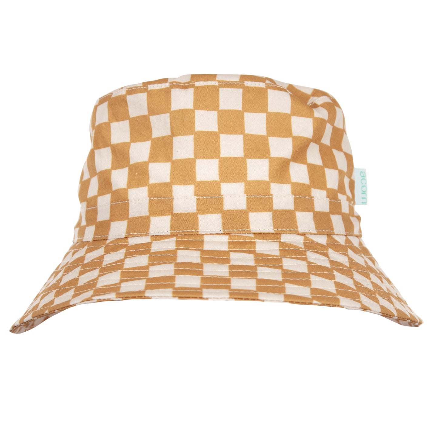 Checkmate Wide Brim Bucket Hat