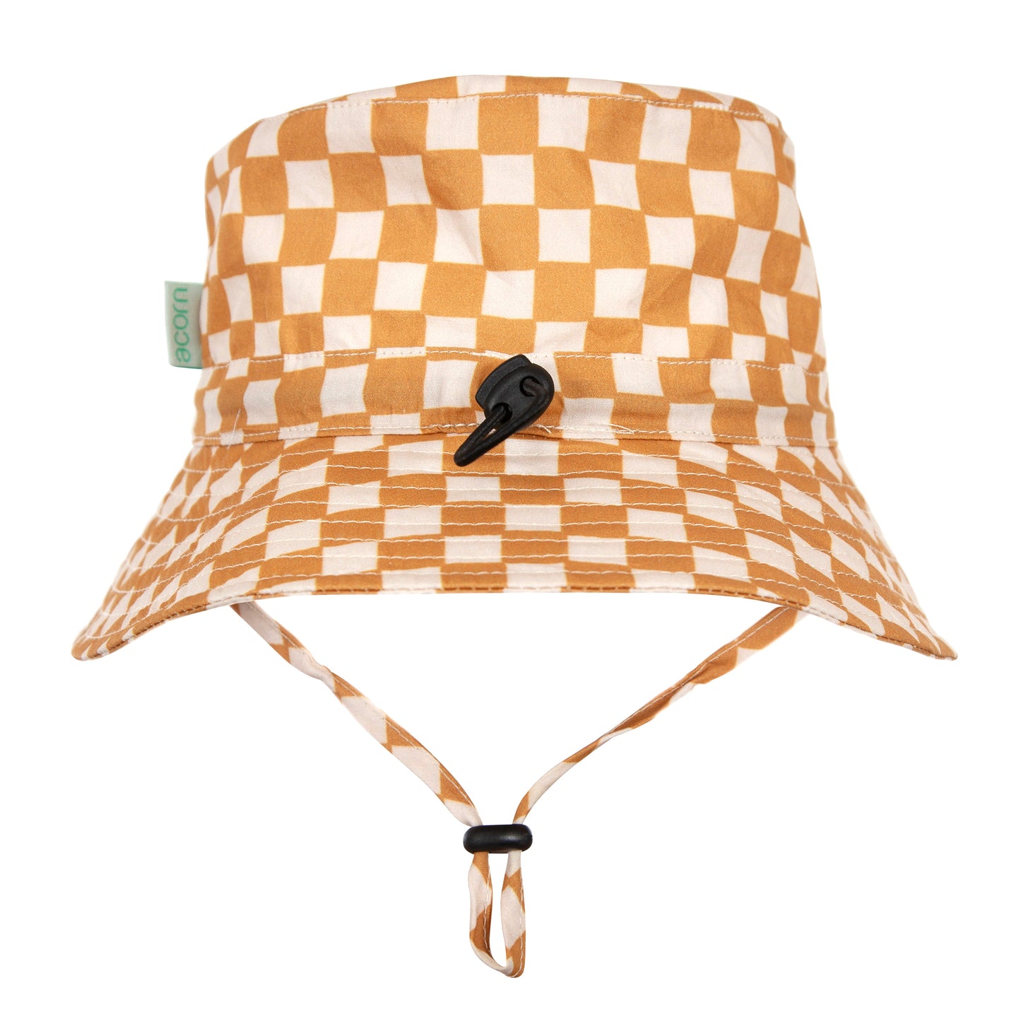 Checkmate Wide Brim Bucket Hat