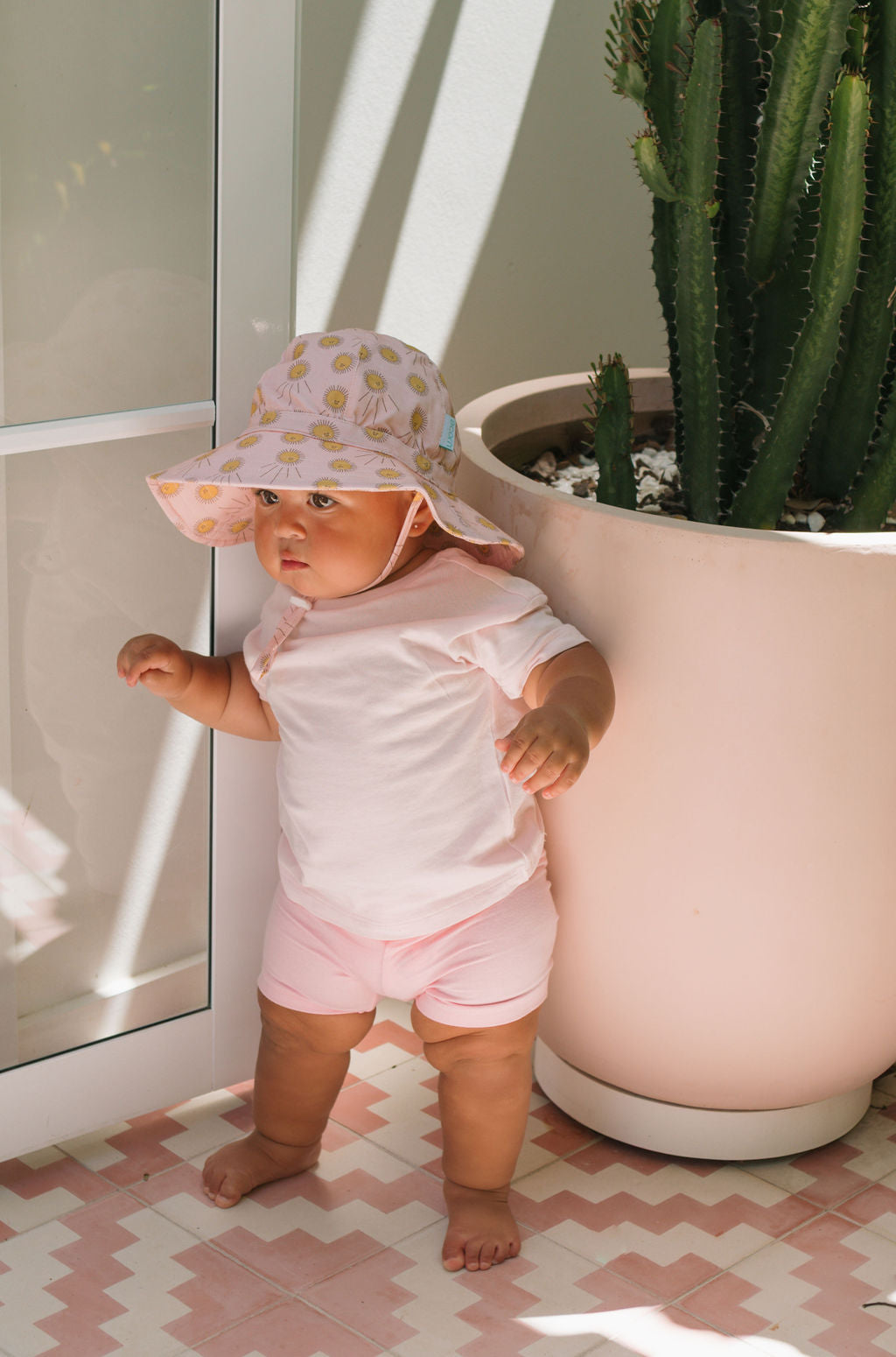 Sunshine Stretch Cotton Wide Brim Sunhat