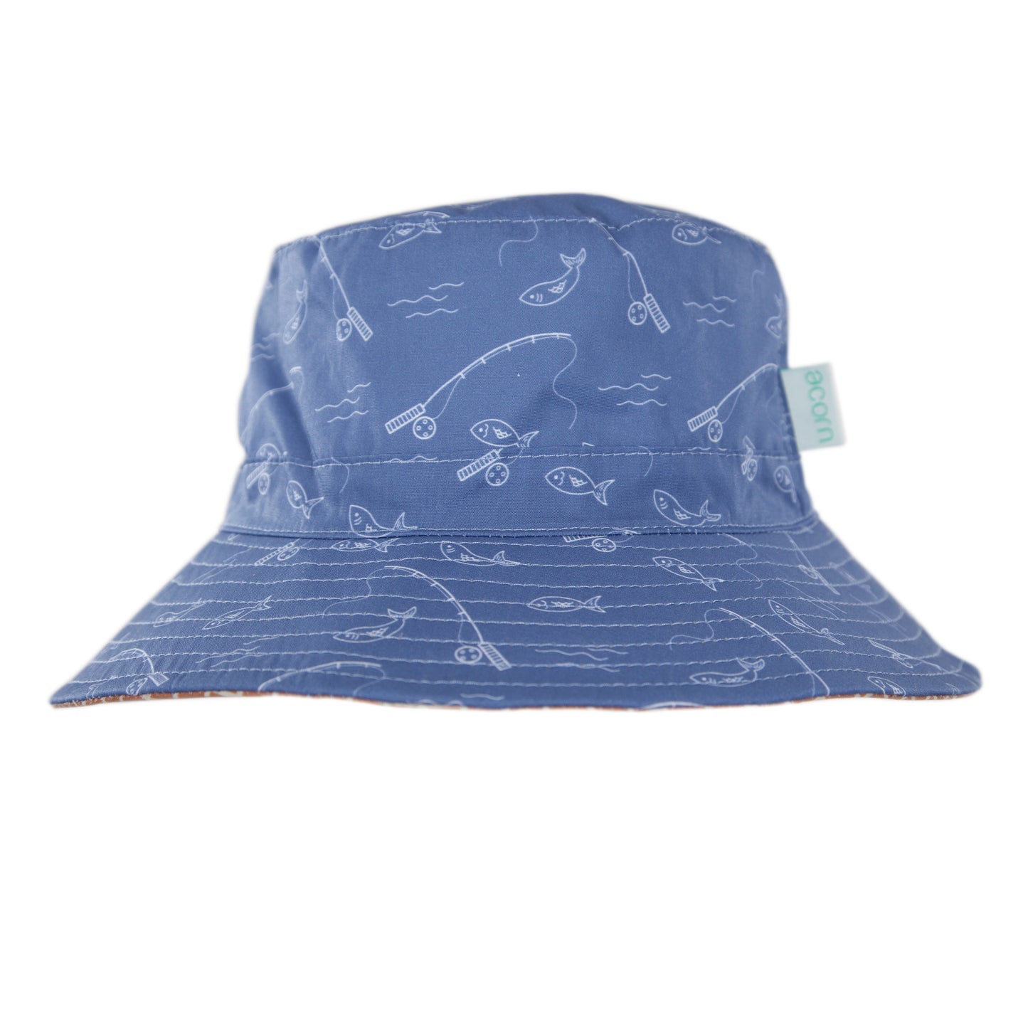 Gone Fishing Wide Brim Bucket Hat