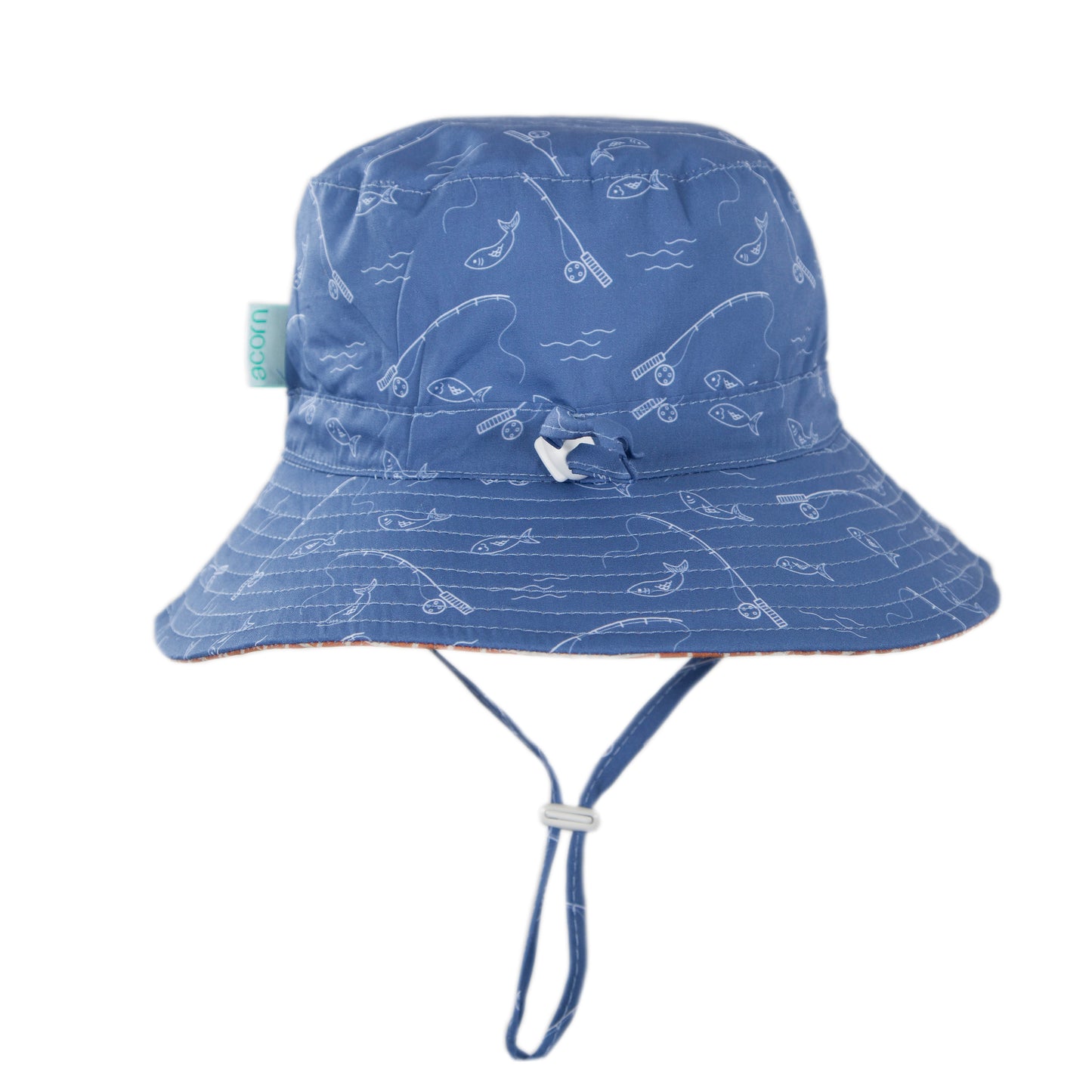 Gone Fishing Wide Brim Bucket Hat