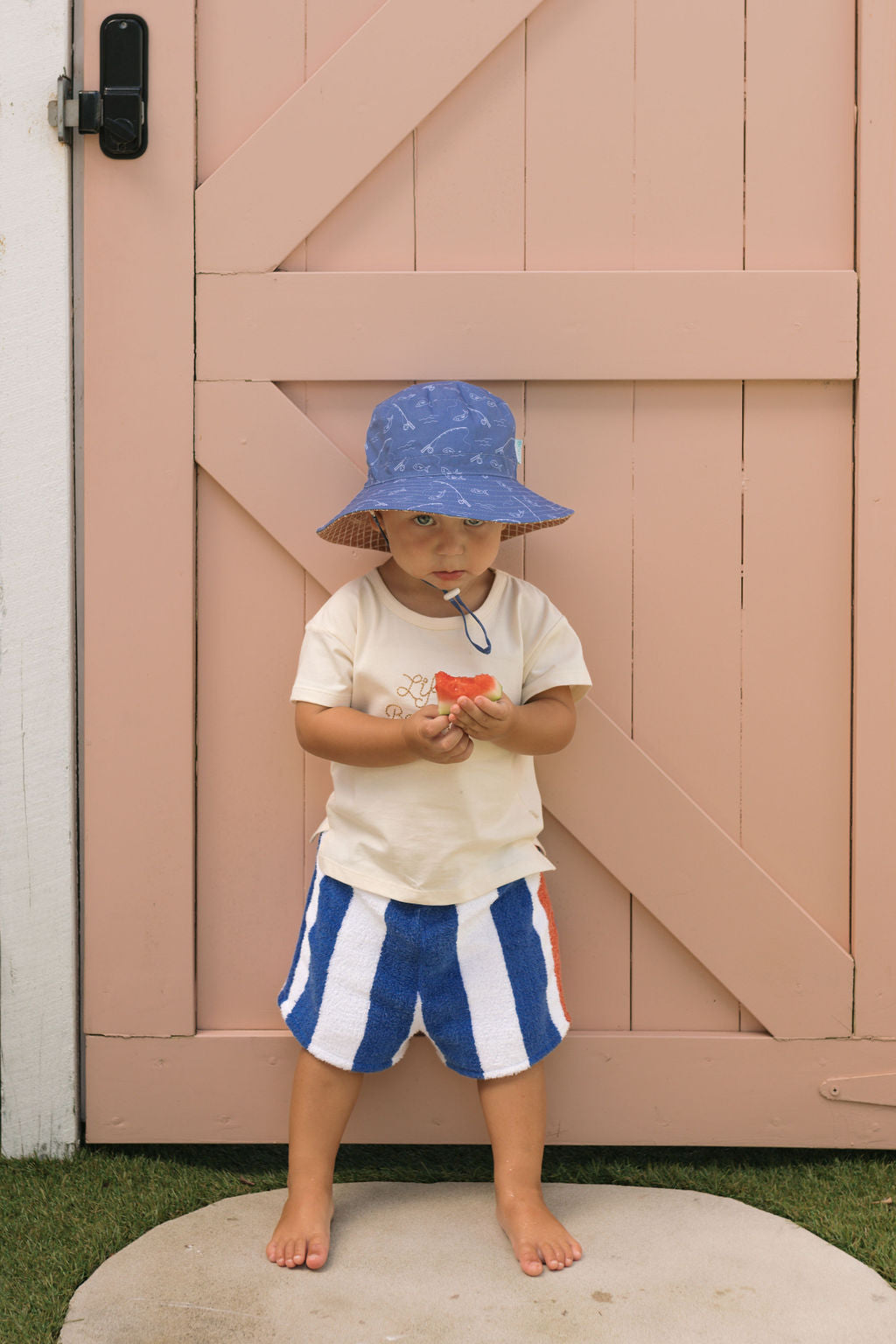 Gone Fishing Wide Brim Bucket Hat