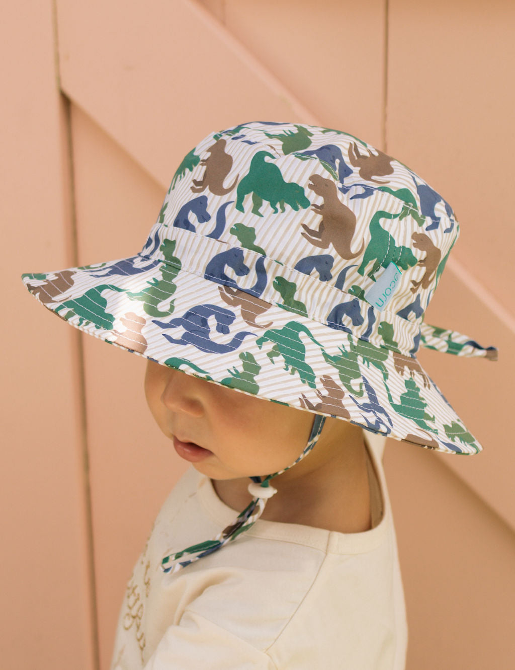 T-Rex Wide Brim Bucket Hat