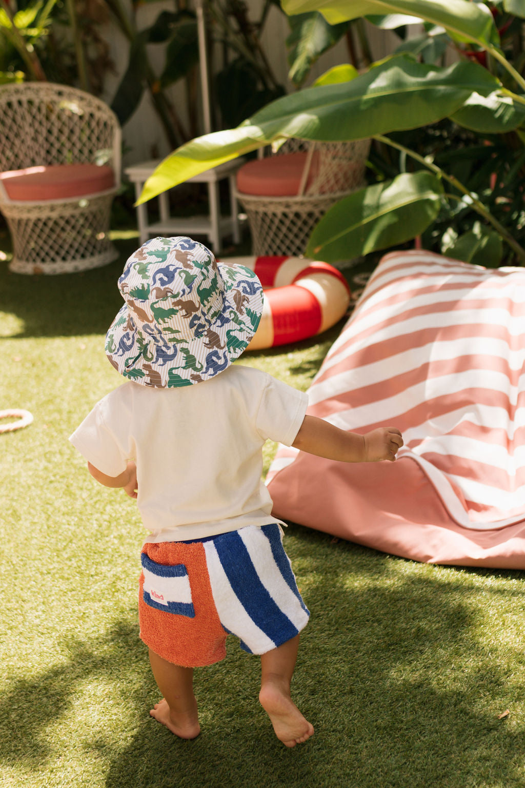 T-Rex Wide Brim Bucket Hat