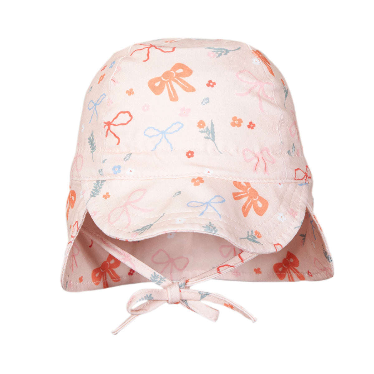 Little Bows Baby Flap Hat
