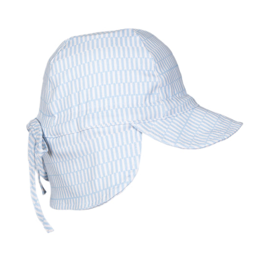 Blue Sprinkle Baby Flap Hat