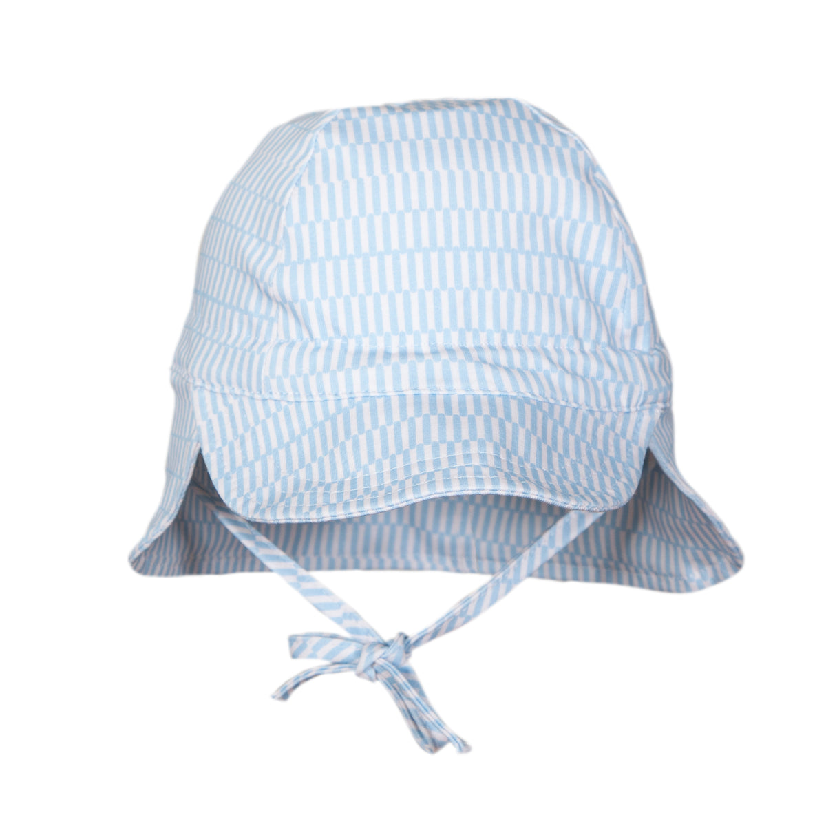 Blue Sprinkle Baby Flap Hat