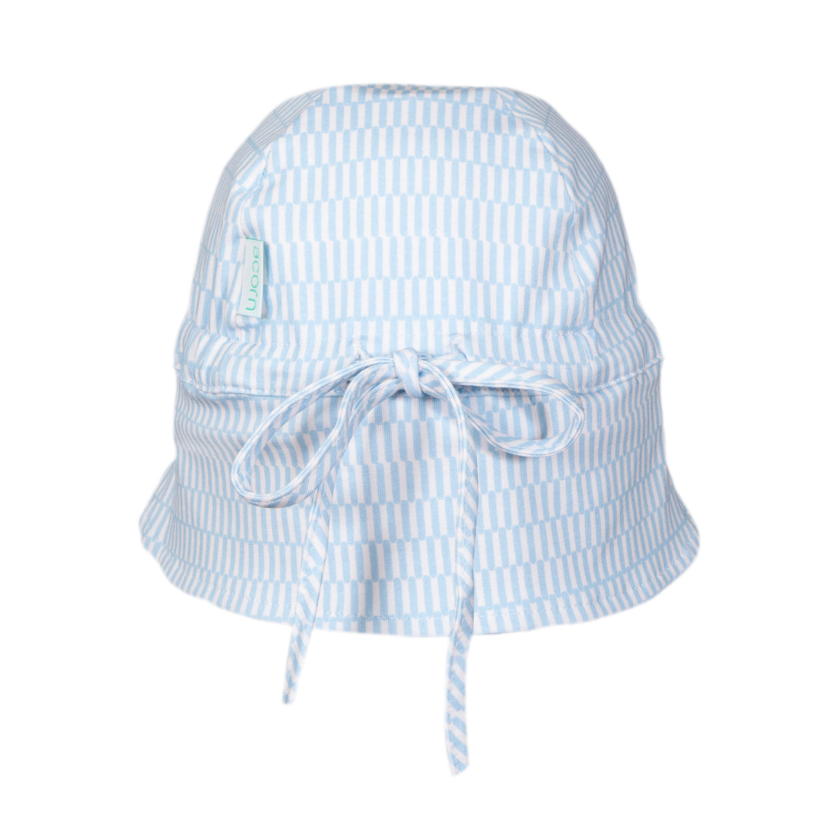 Blue Sprinkle Baby Flap Hat