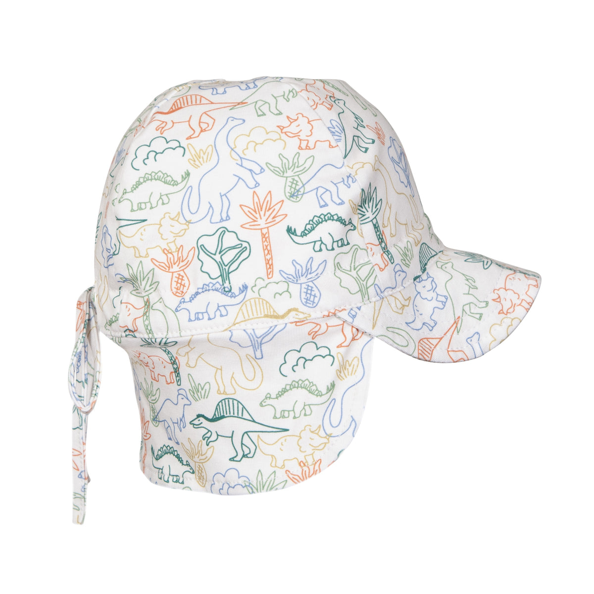 Dino Baby Flap Hat