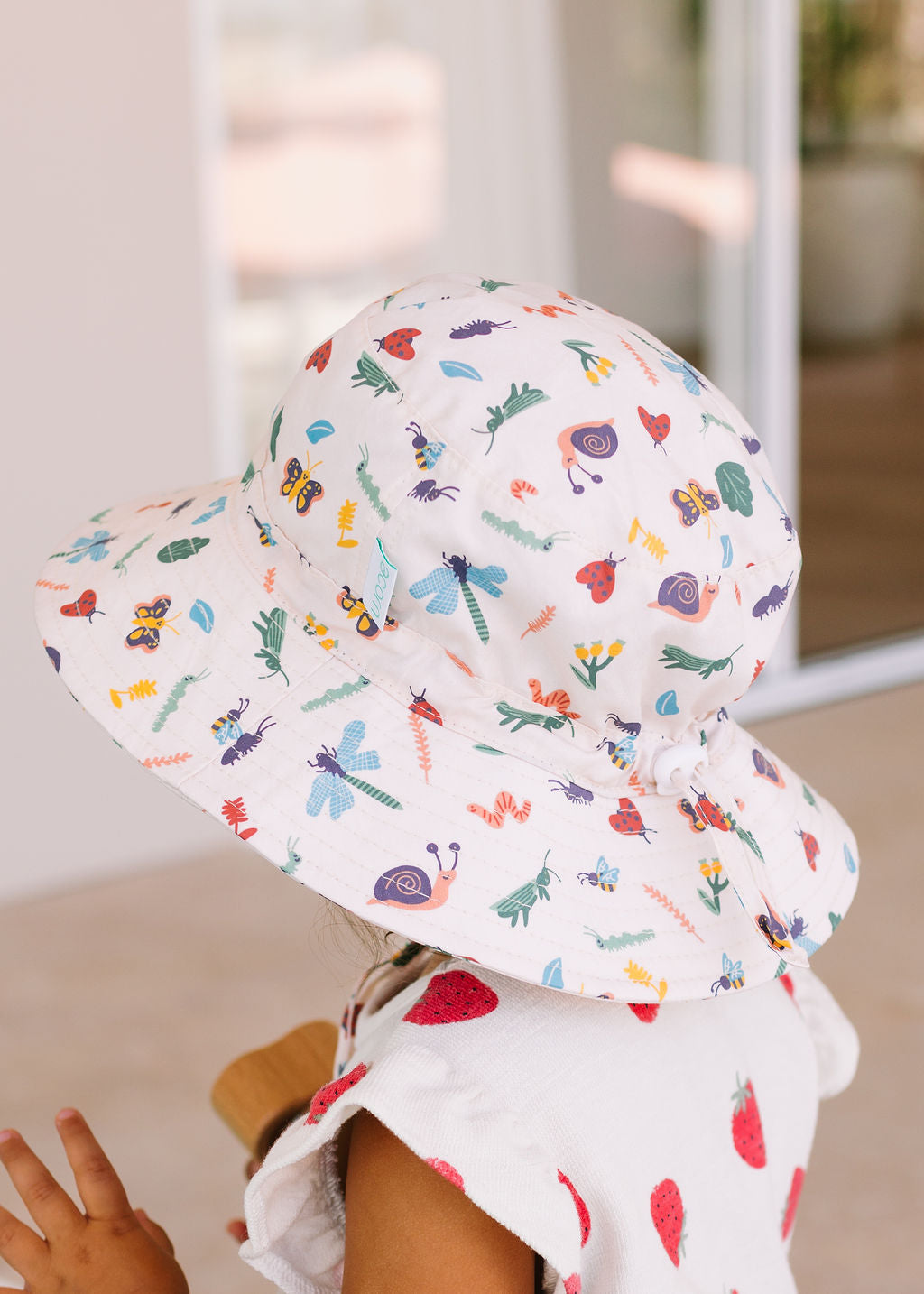 Garden Friends Wide Brim Bucket Hat