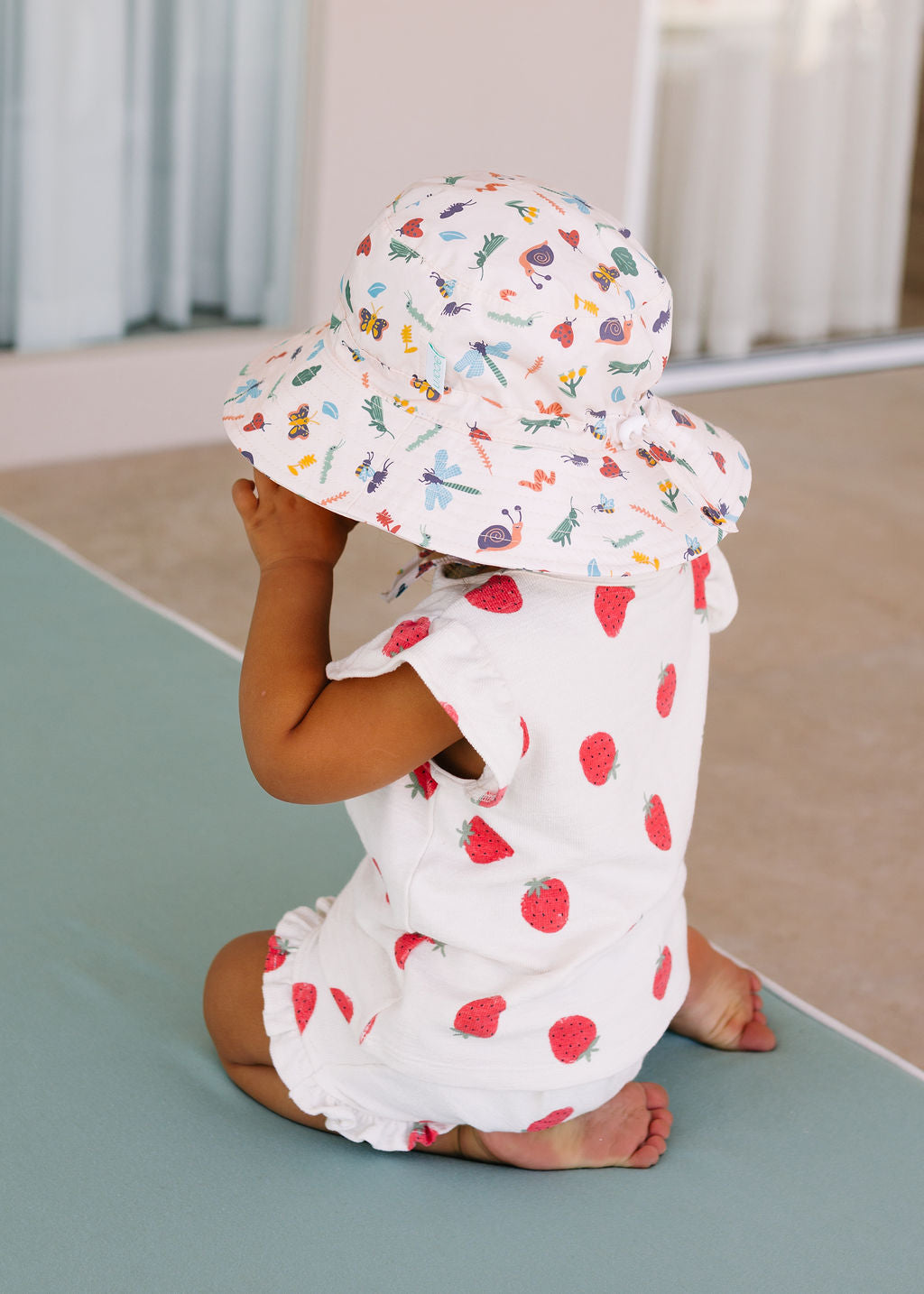 Garden Friends Wide Brim Bucket Hat
