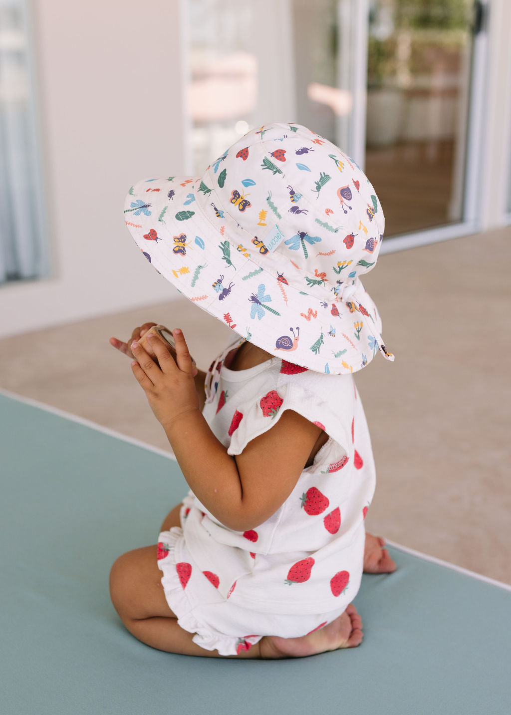 Garden Friends Wide Brim Bucket Hat