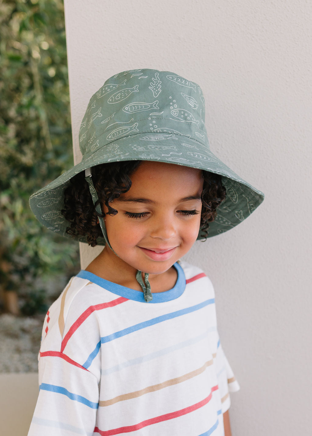 School of Fish  Wide Brim Bucket Hat