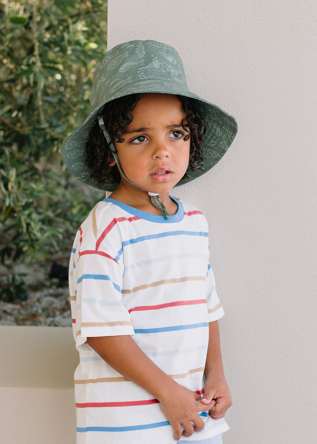 School of Fish  Wide Brim Bucket Hat