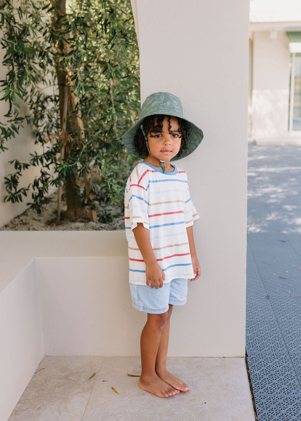 School of Fish  Wide Brim Bucket Hat