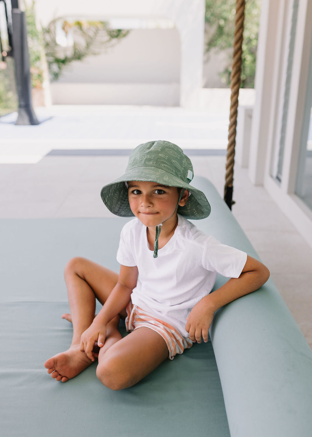School of Fish  Wide Brim Bucket Hat