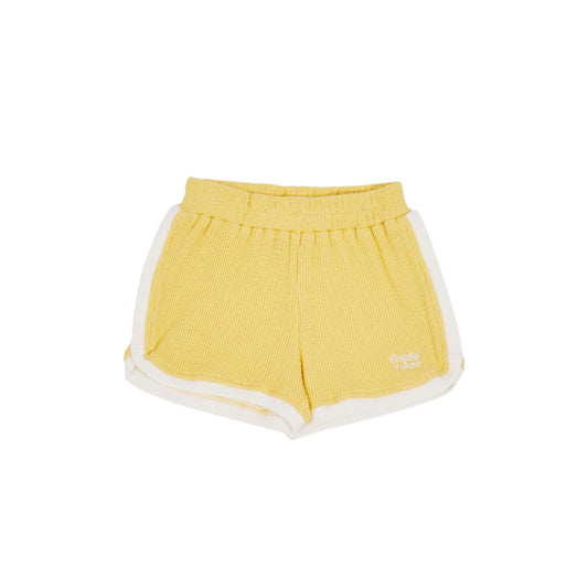 Sadie Waffle Shorts / Sunshine