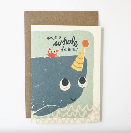 Whale of a Time Greeting Card