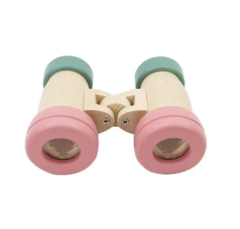 Wooden Binoculars / Pink
