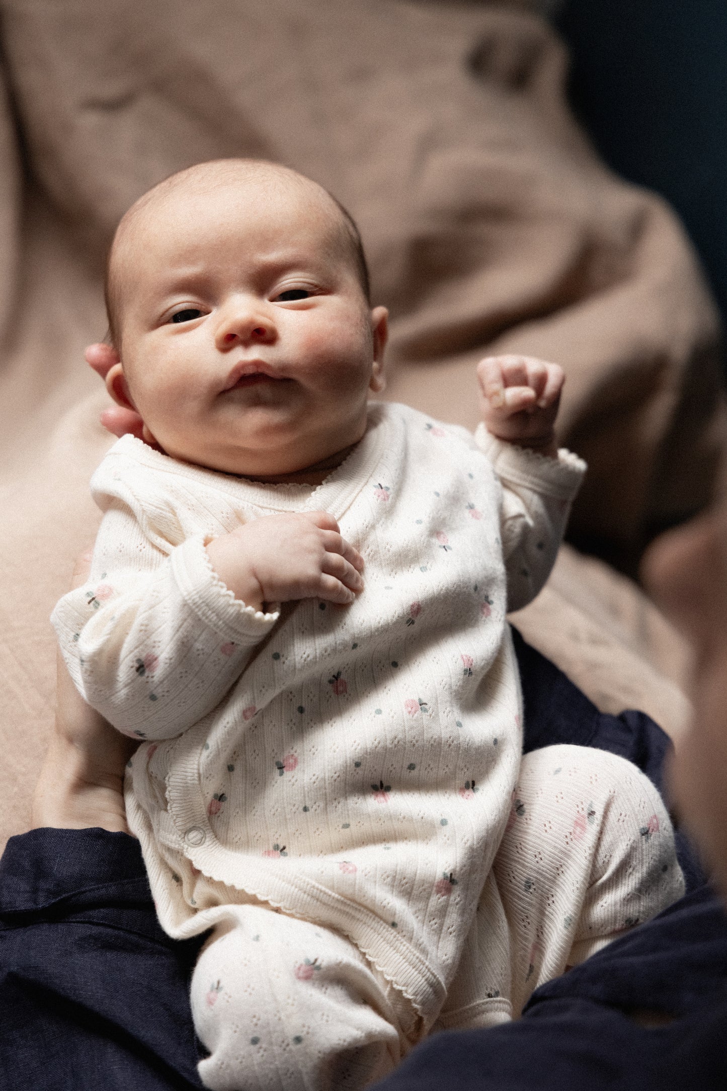 Pointelle Kimono Stretch & Grow / Posy Blossom