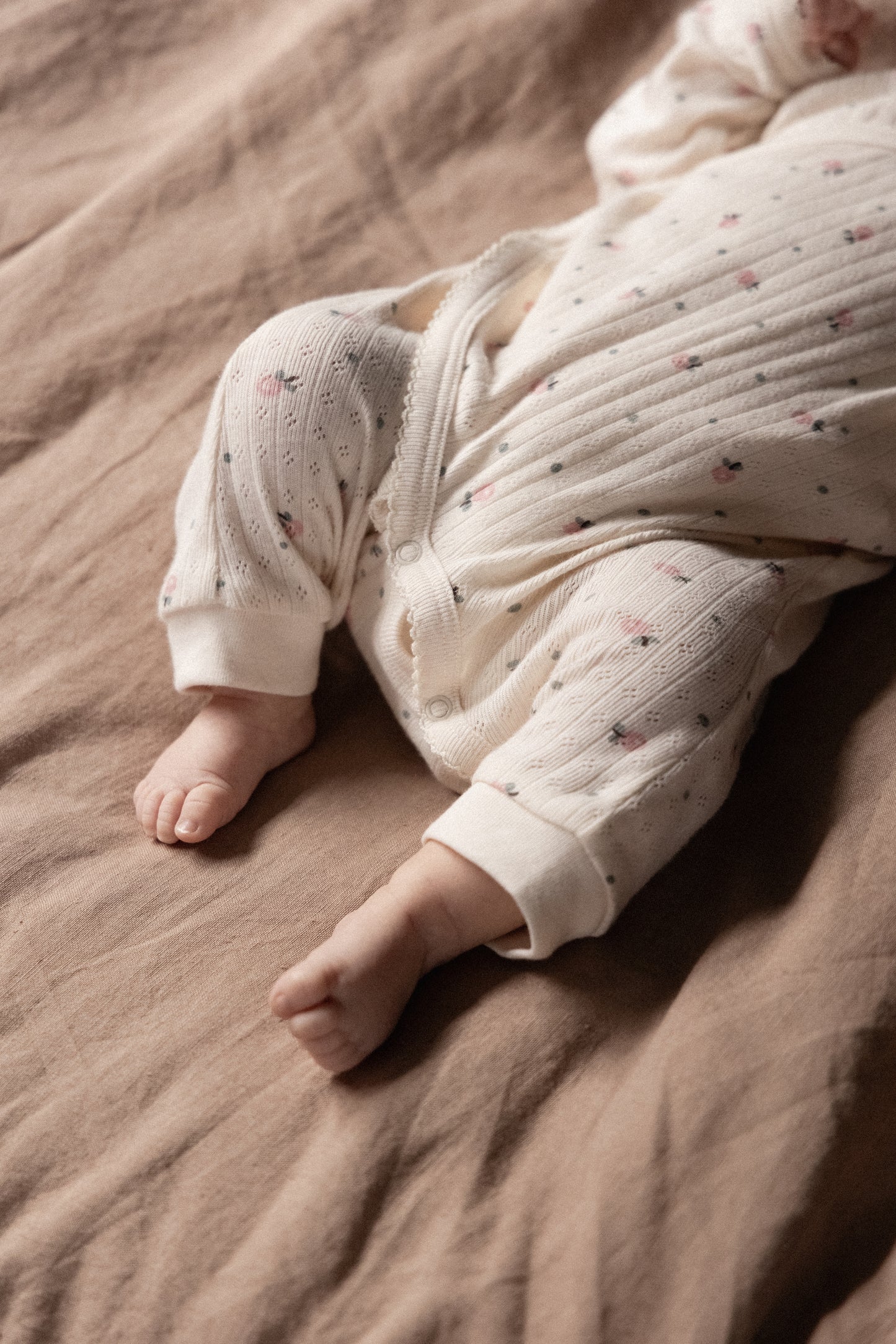 Pointelle Kimono Stretch & Grow / Posy Blossom