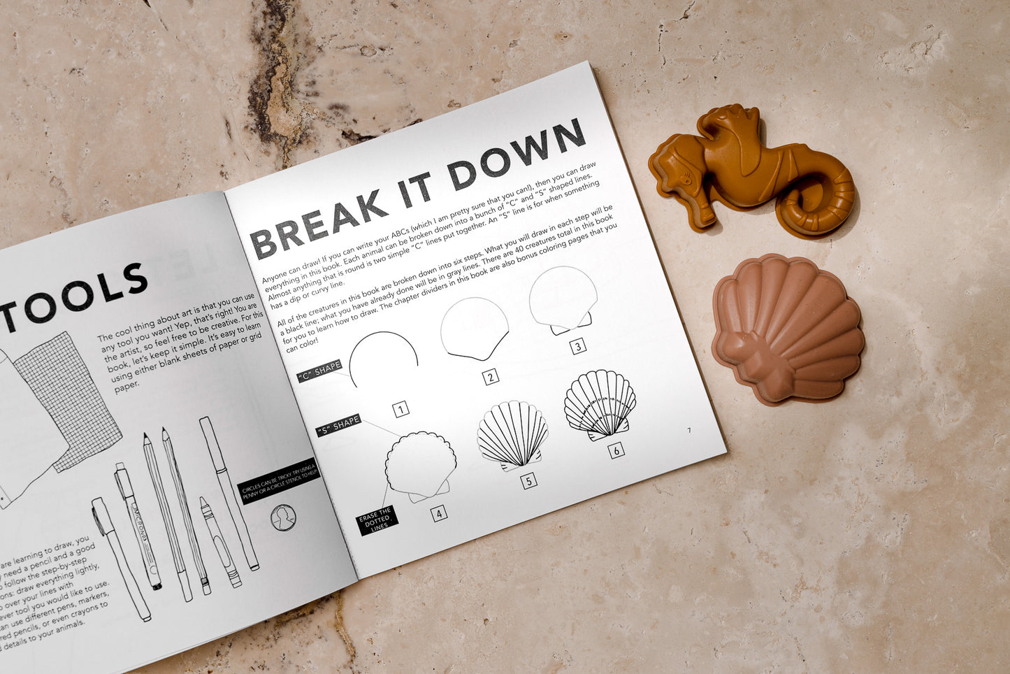 How to Draw Art Book / Under The Sea