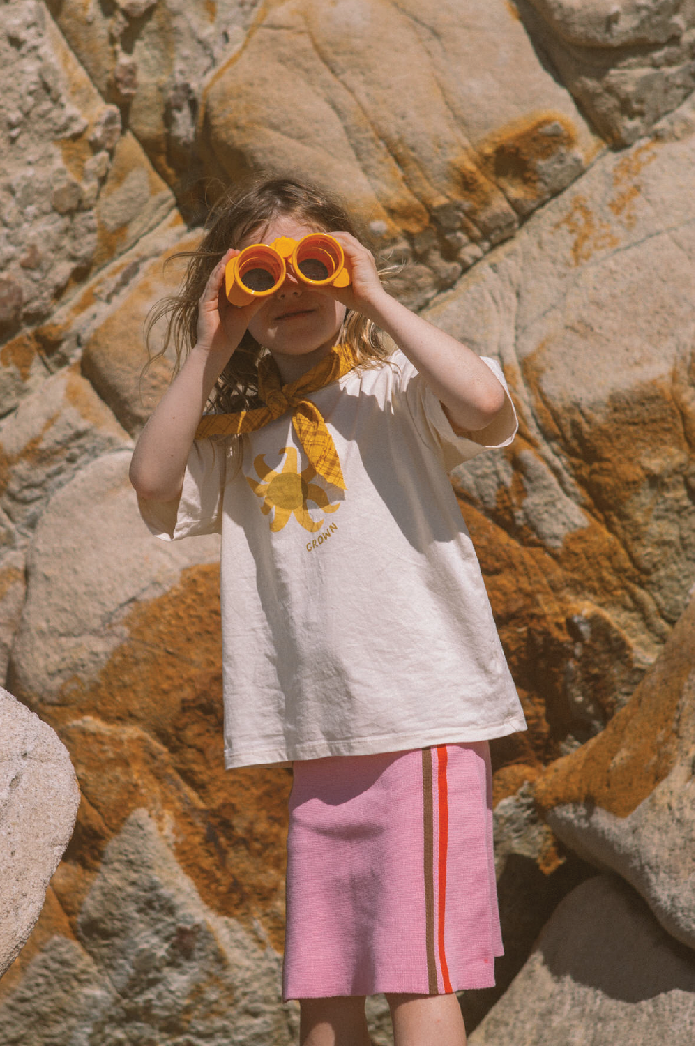 Organic Sunny Tee / Milk