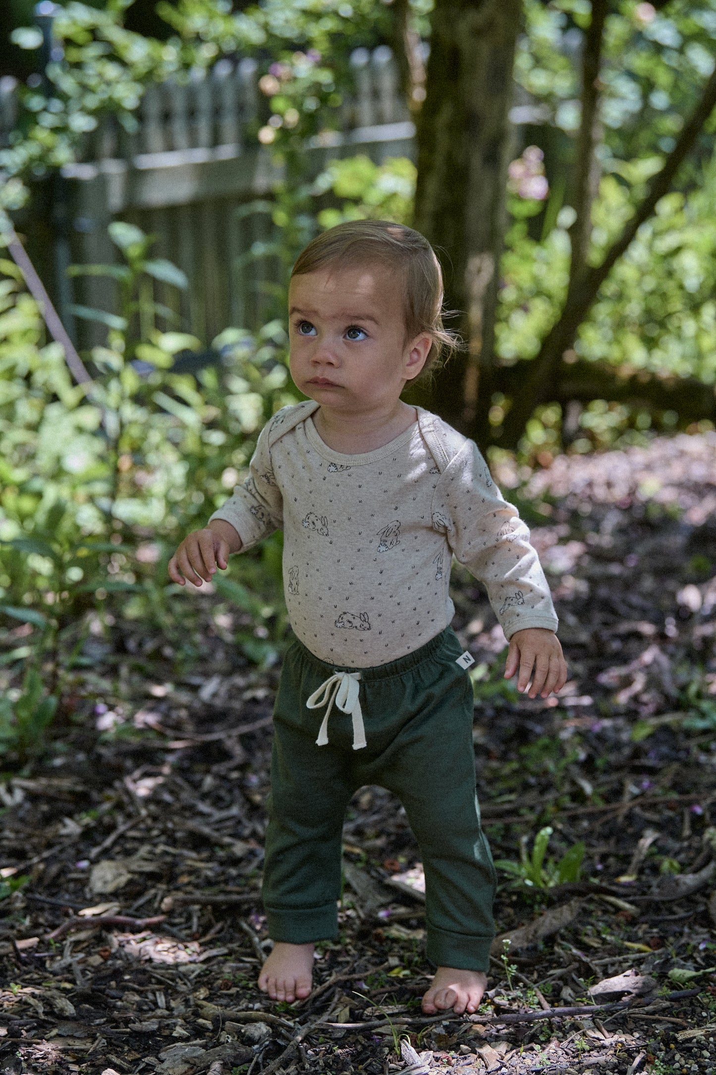 Cotton Long Sleeve Bodysuit / Bramble Burrow