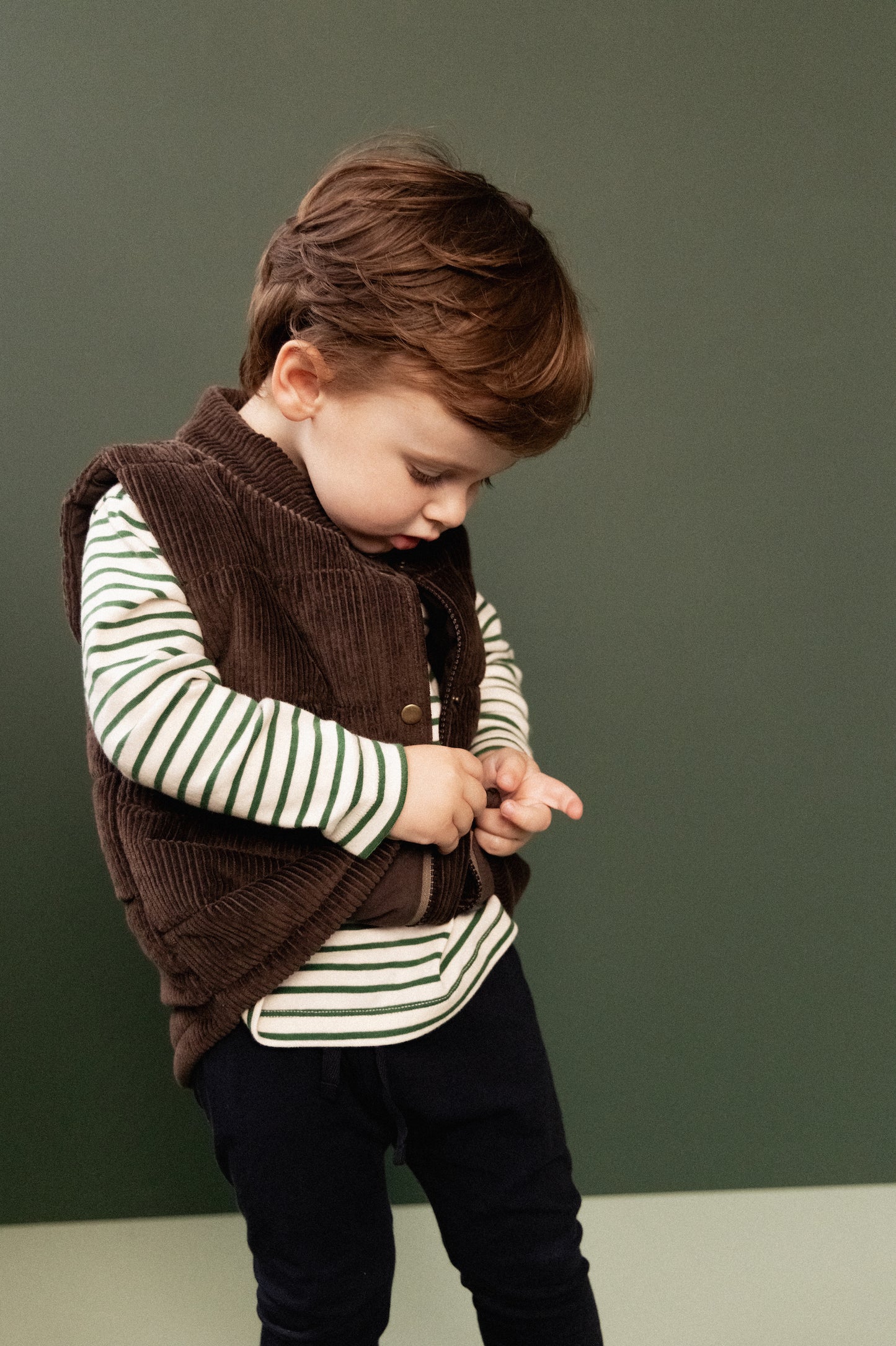 Long Sleeve River Tee / Eden Sailor Stripe