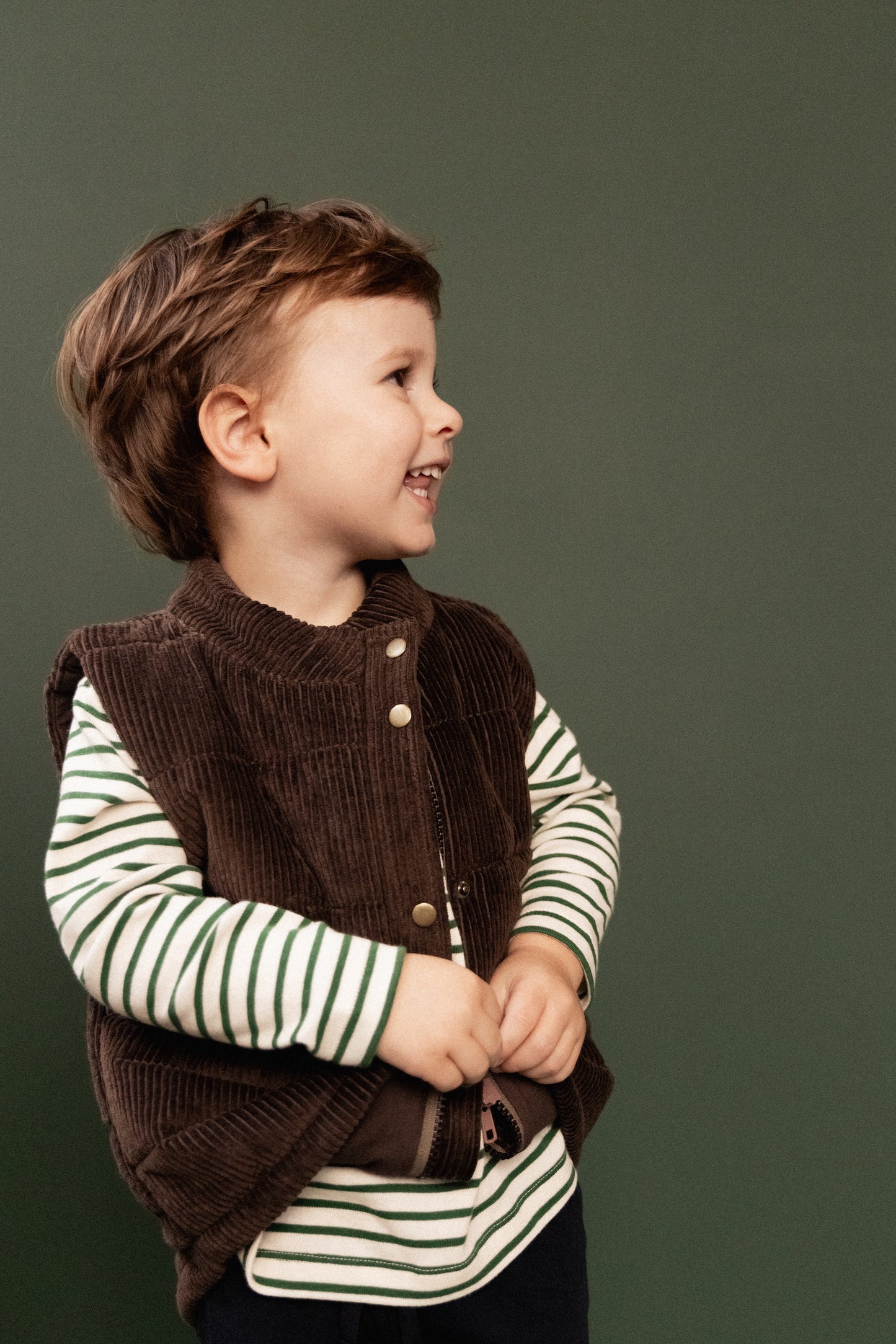 Long Sleeve River Tee / Eden Sailor Stripe