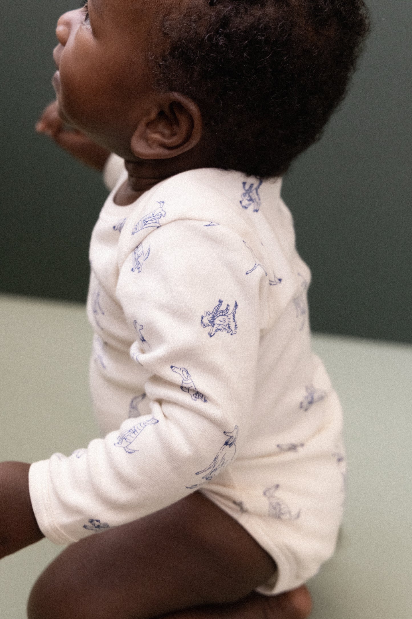 Cotton Long Sleeve Bodysuit / Best Friend
