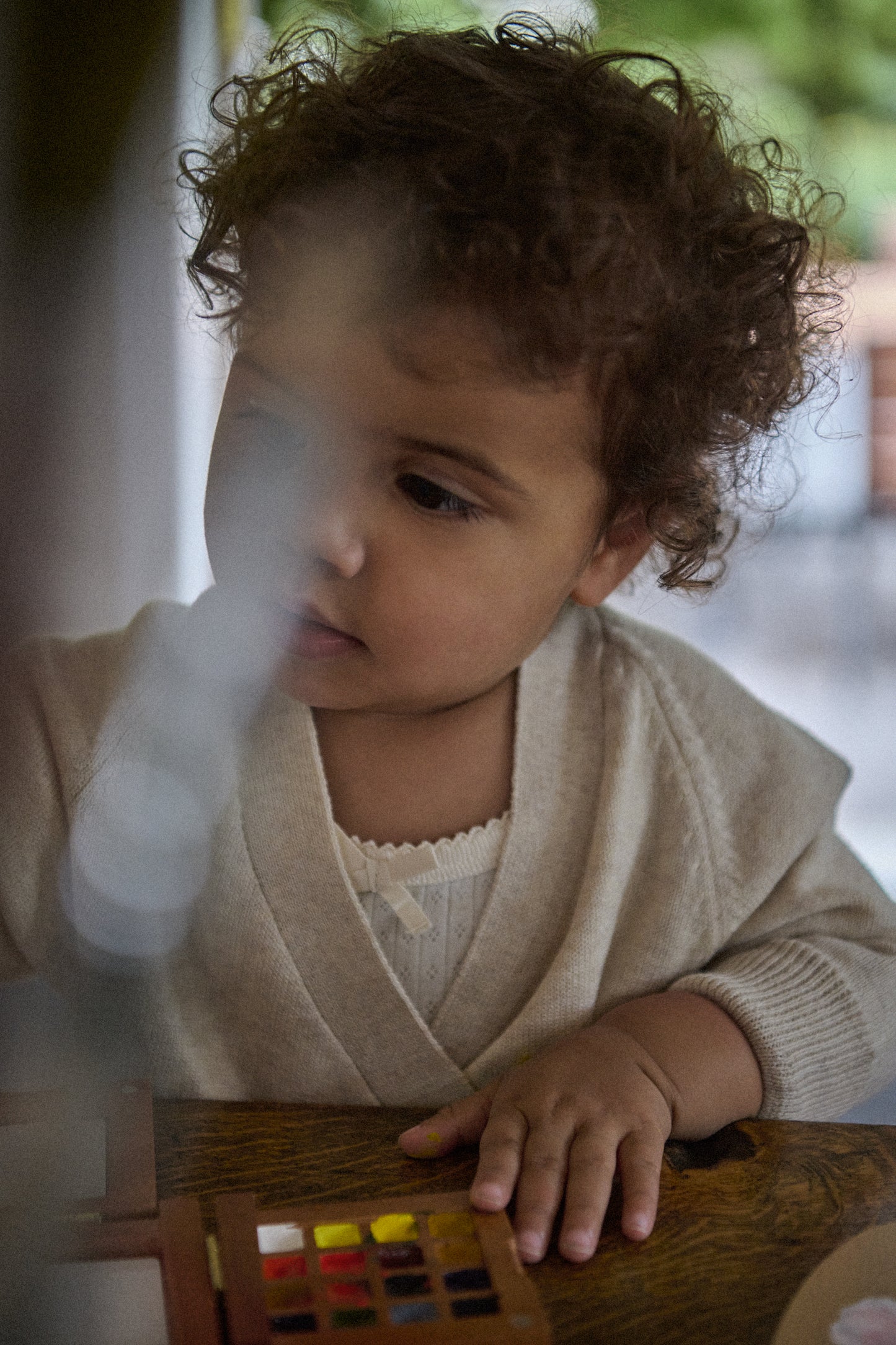 Cecil Cardigan / Oatmeal Marl