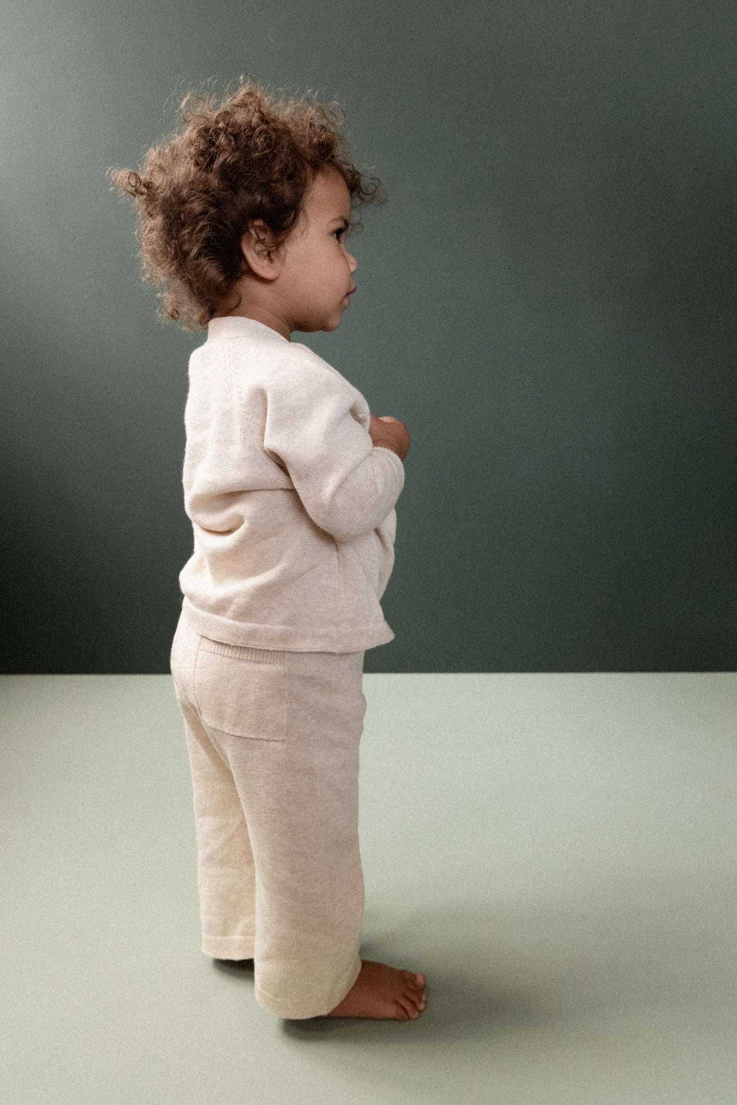 Cecil Pant / Oatmeal Marl