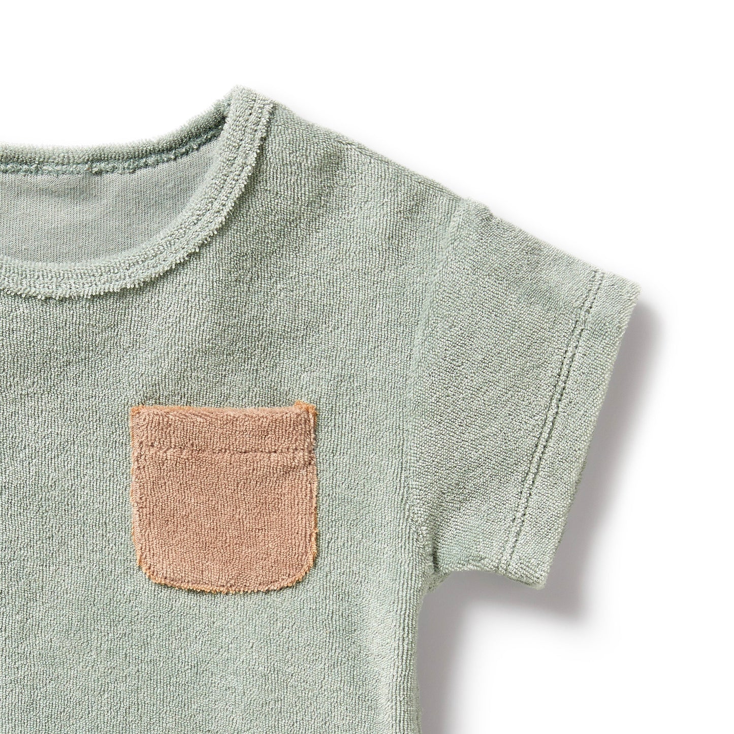 Pistachio Organic Terry Tee