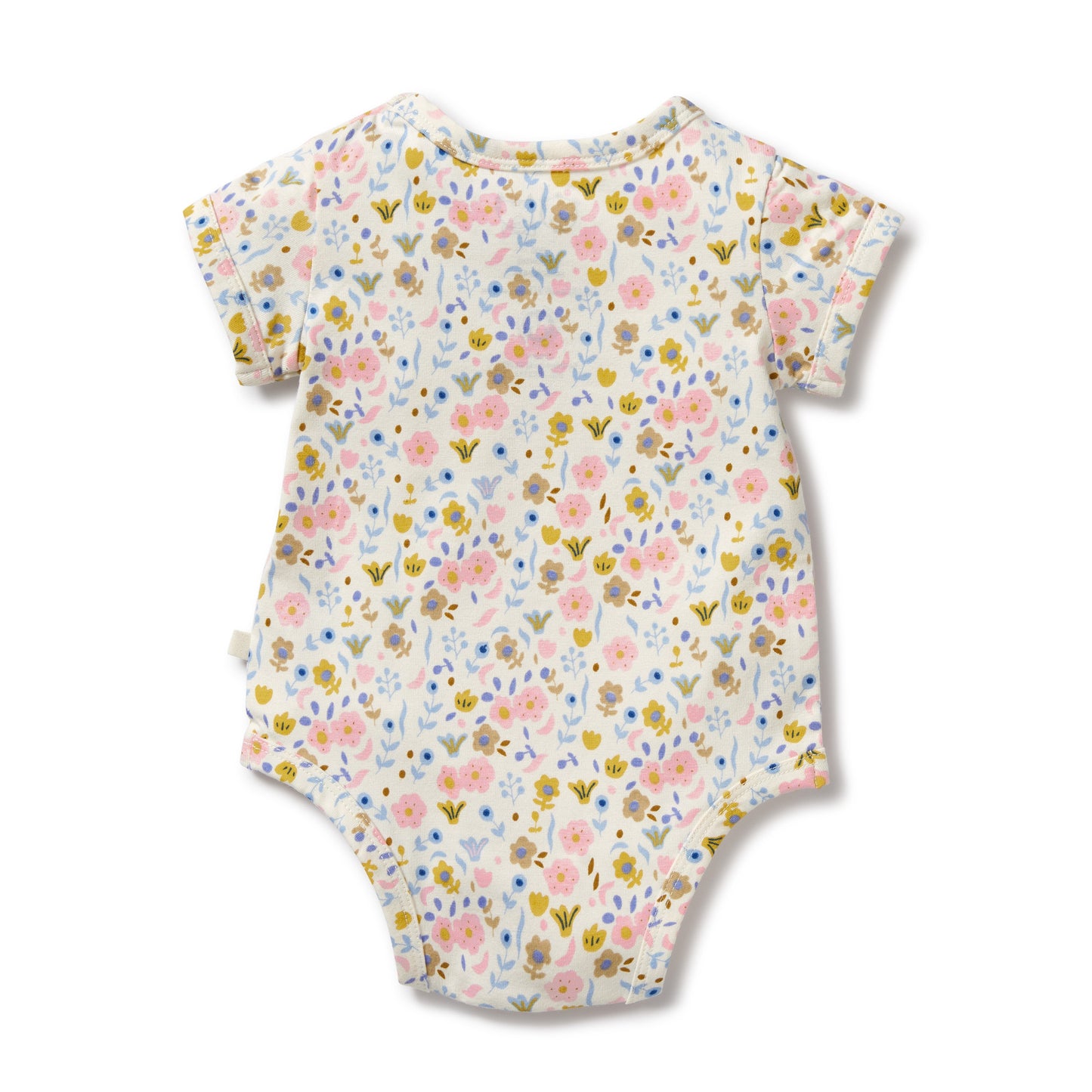 Ava Floral Short Sleeve Bodysuit