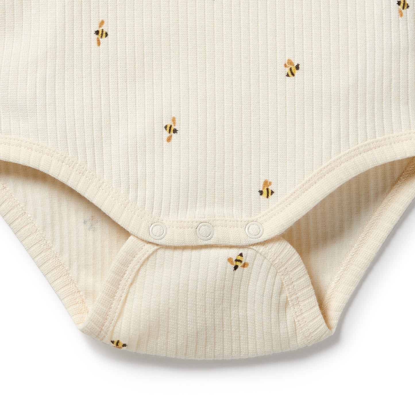 Bee Mine Organic Henley Bodysuit