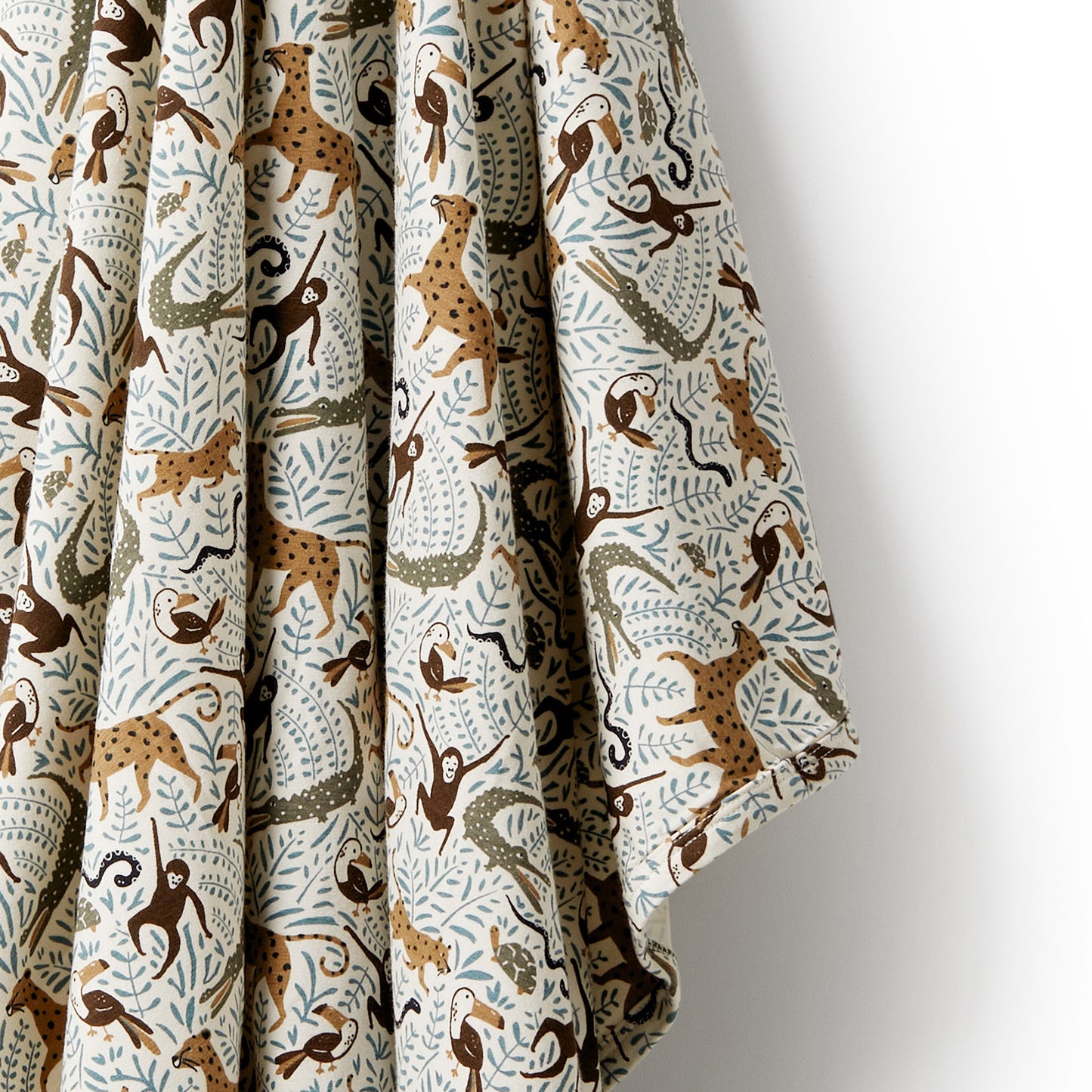 Mini Jungle Organic Bunny Rug