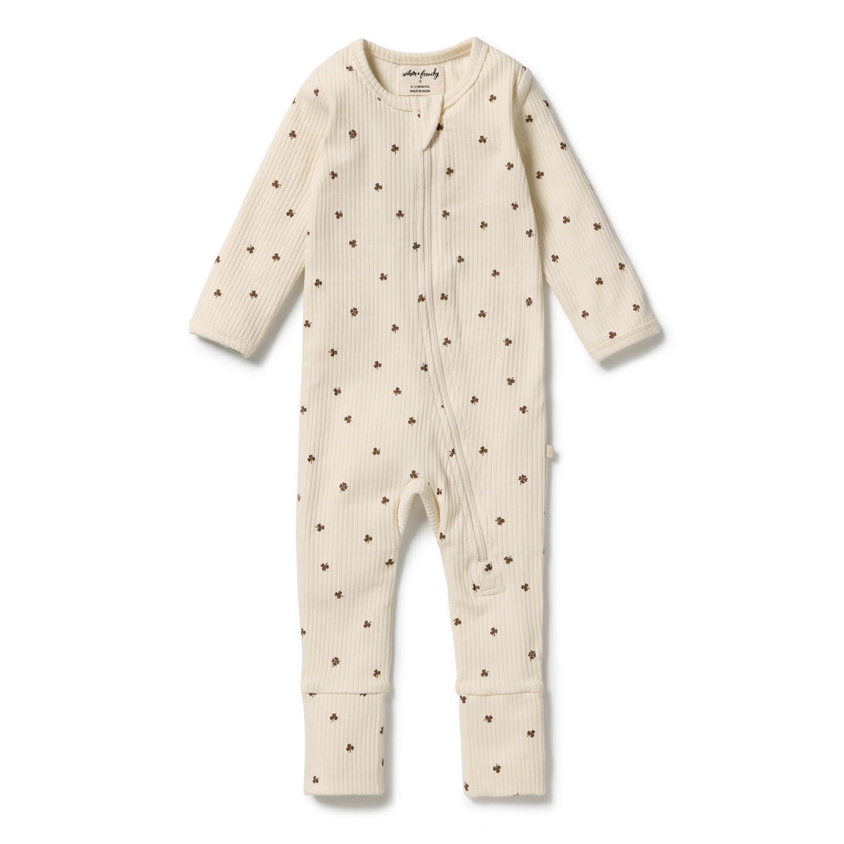 My Lucky Charm Organic Zipsuit