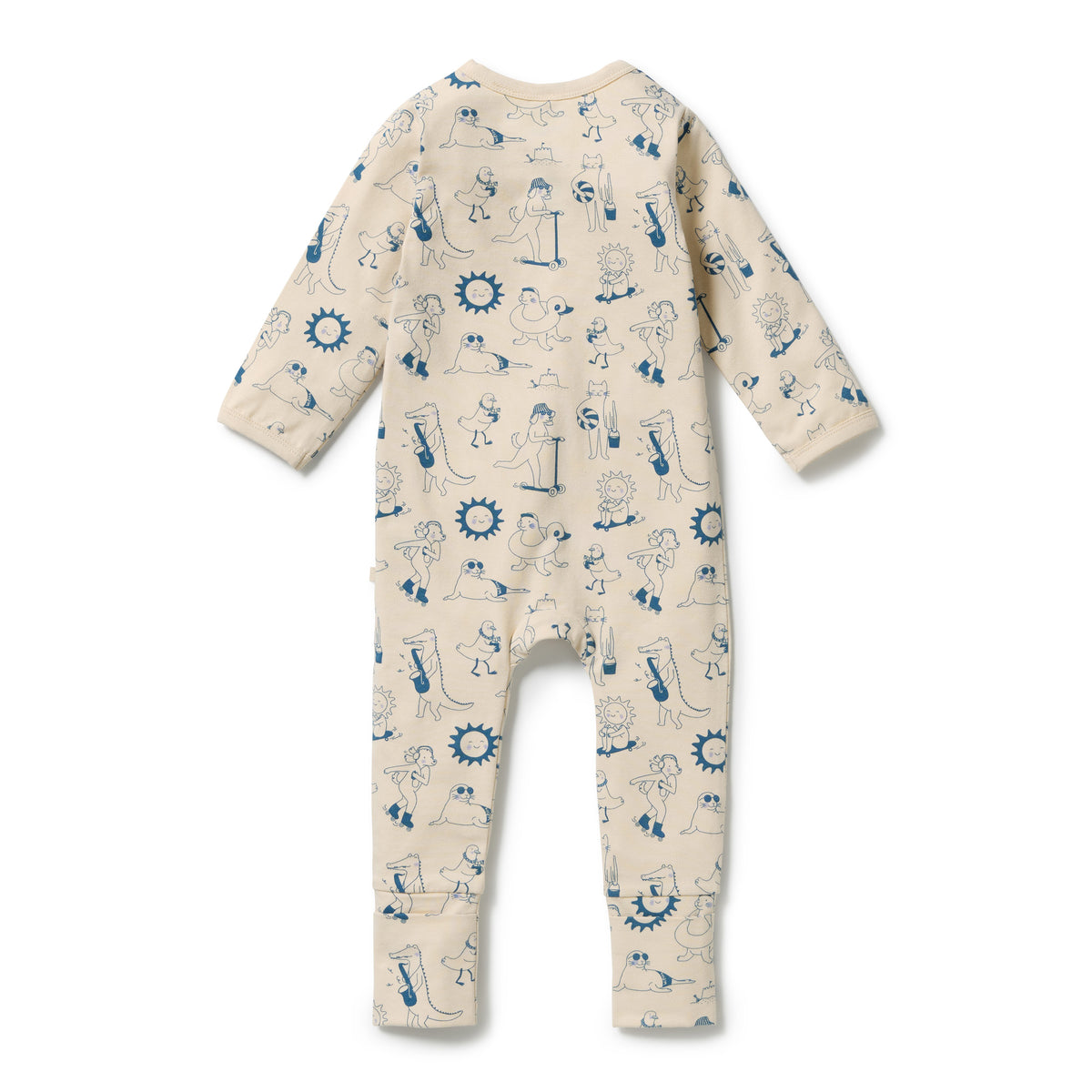 Tout est Magique Organic Zipsuit