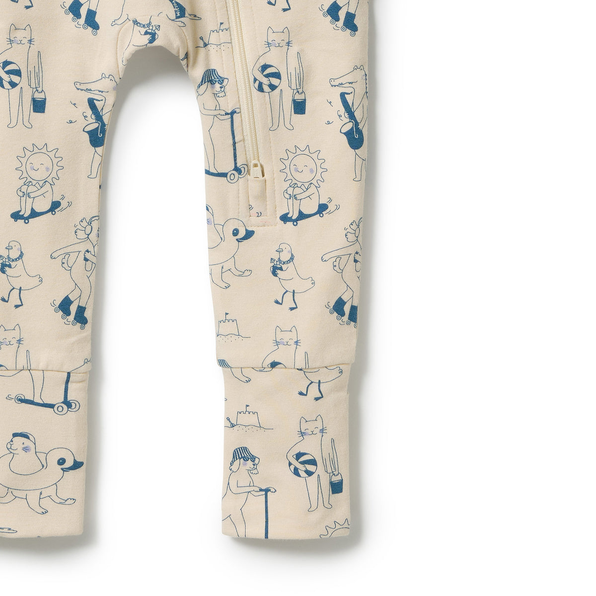 Tout est Magique Organic Zipsuit