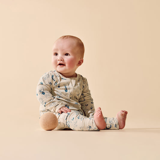 Tout est Magique Organic Zipsuit