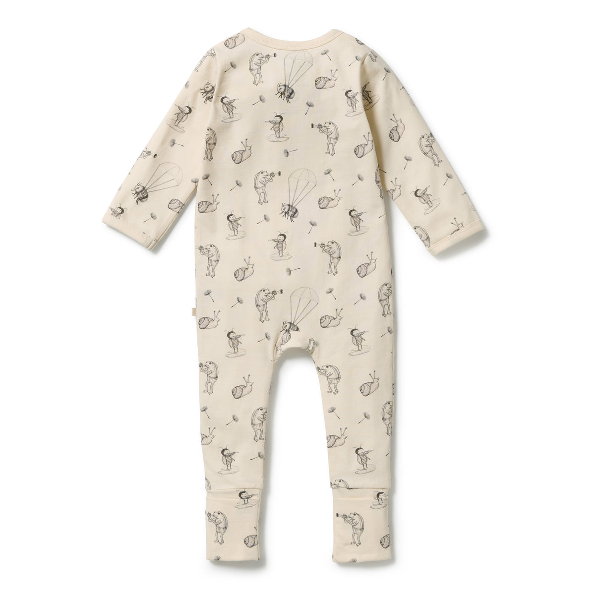 Whispering Willows Organic Zipsuit