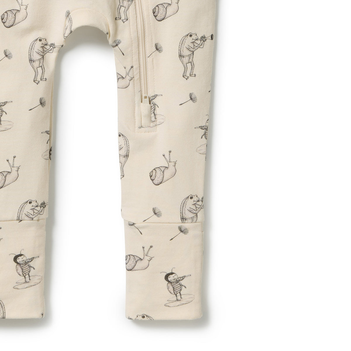 Whispering Willows Organic Zipsuit