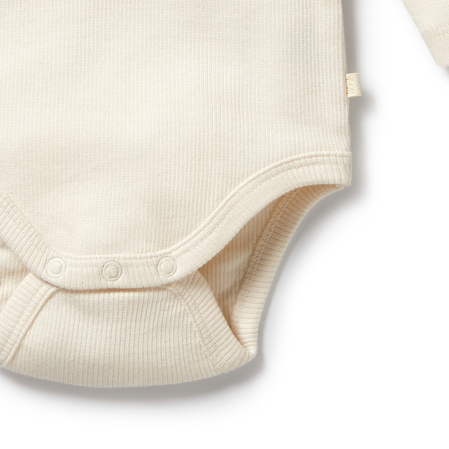 Ecru Organic Bodysuit