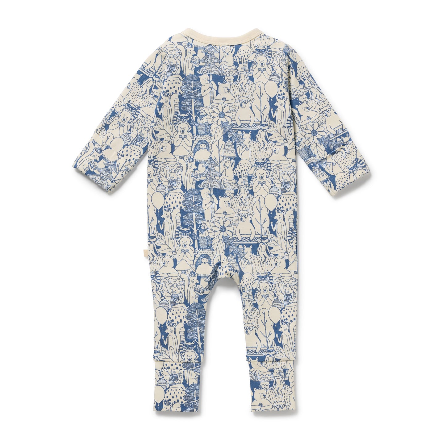 Woodland Adventures Organic Zipsuit