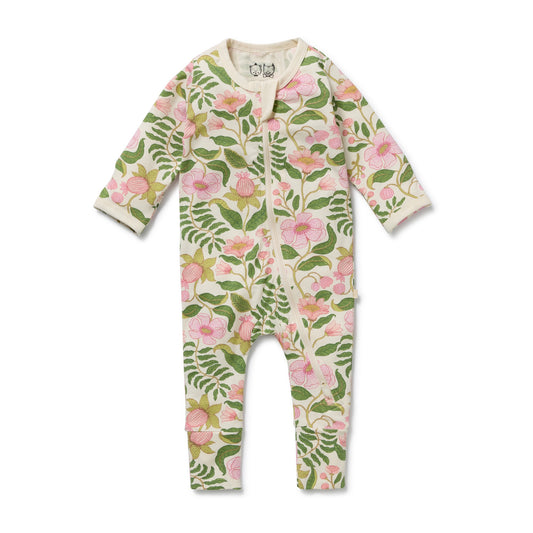 Ma Fleur Organic Zipsuit
