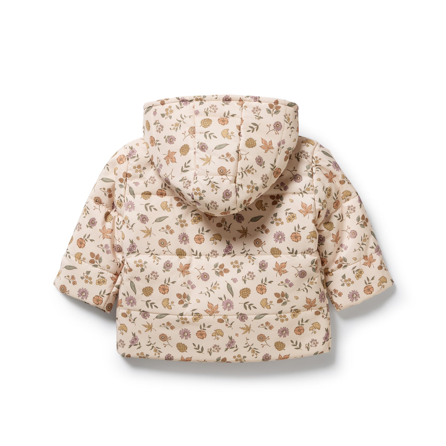 Maple Glow Puffer Jacket