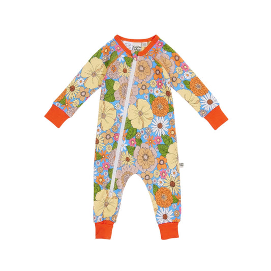 Zoe Foral Zipsuit